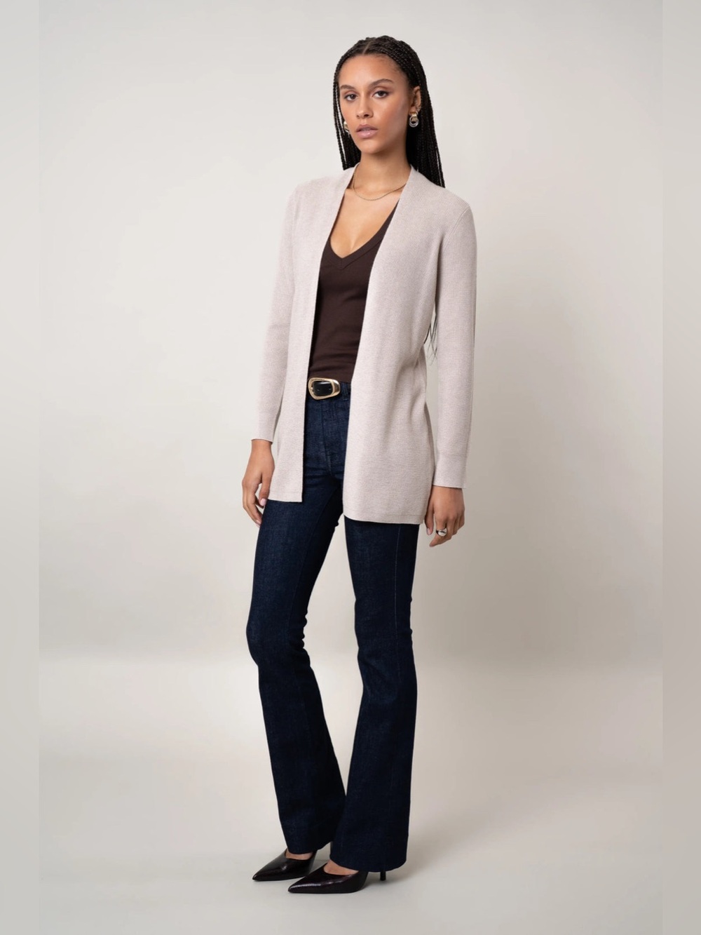 Cyrus The lightweight open cardigan